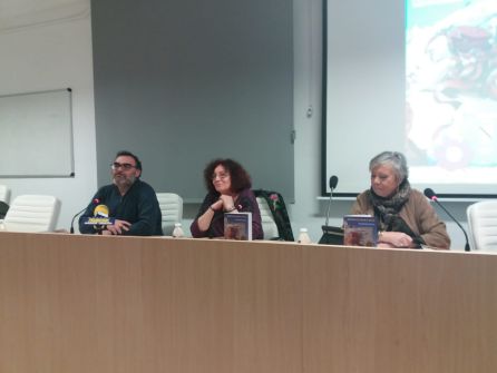 Momento de la intervención del concejal de Educación, Enrique Yerves Momento de la intervención del concejal de Educación, Enrique Yerves