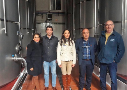 En las instalaciones de la cooperativa Agrosegura En las instalaciones de la cooperativa Agrosegura