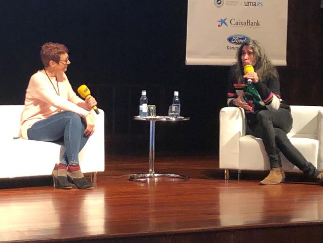 Mario Vaquerizo en su intervencion junto a Isabel Ladrón de Guevara Mario Vaquerizo en su intervencion junto a Isabel Ladrón de Guevara