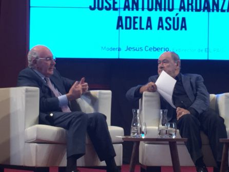Ardanza y Asúa creen que no es el momento de reformar la Constitución Ardanza y Asúa creen que no es el momento de reformar la Constitución