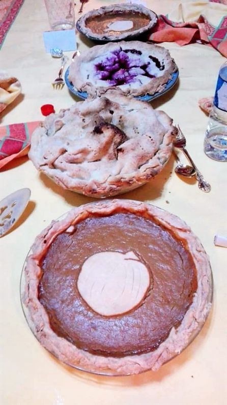 Carrusel de típicas tartas caseras americanas Carrusel de típicas tartas caseras americanas