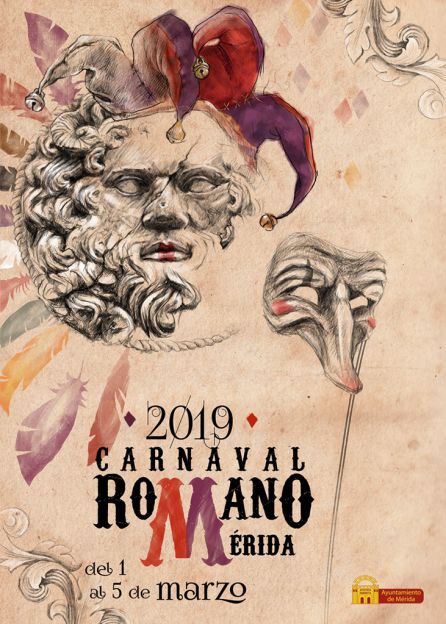 La emeritense Silvia Panea gana el concurso de carteles Carnaval Romano 2019 La emeritense Silvia Panea gana el concurso de carteles Carnaval Romano 2019