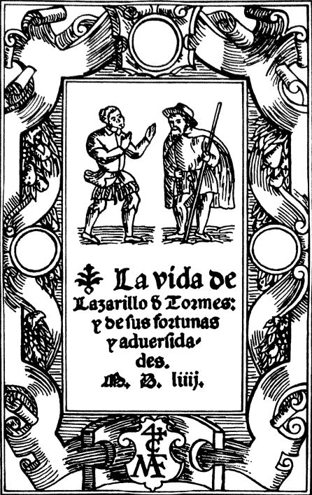 Portada del 'Lazarillo de Tormes' de la edición de Medina del Campo de 1554, impresa por Mateo y Francisco del Canto. Portada del 'Lazarillo de Tormes' de la edición de Medina del Campo de 1554, impresa por Mateo y Francisco del Canto.