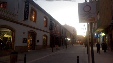 Tramo de la calle La Mar, entre Carlos Sentí y Diana, exclusivamente peatonal. Tramo de la calle La Mar, entre Carlos Sentí y Diana, exclusivamente peatonal.