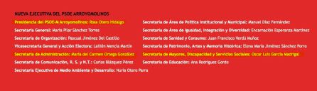 Ciudadanos colocó también a sus socios de gobierno en Arroyomolinos Ciudadanos colocó también a sus socios de gobierno en Arroyomolinos