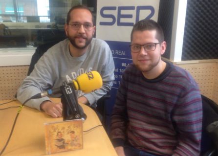Carlos y Luis García en los estudios de SER Ciudad Real Carlos y Luis García en los estudios de SER Ciudad Real