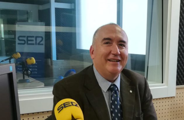Carlos Marín en los estudios de Cadena SER Ciudad Real Carlos Marín en los estudios de Cadena SER Ciudad Real