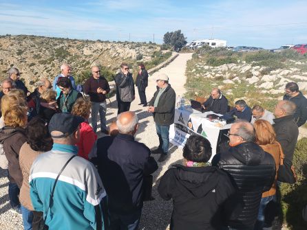 Operativo en el Cap de Sant Antoni para felicitar el DIM 2018. Operativo en el Cap de Sant Antoni para felicitar el DIM 2018.