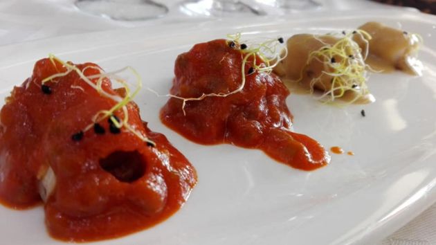 Acedías en sobreusa y con tomate Acedías en sobreusa y con tomate