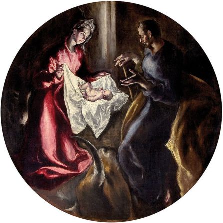 'La Natividad' de El Greco. 'La Natividad' de El Greco.