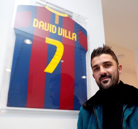 David Villa: "Sería bonito jugar con la selección en el homenaje a El Brujo" David Villa: "Sería bonito jugar con la selección en el homenaje a El Brujo"