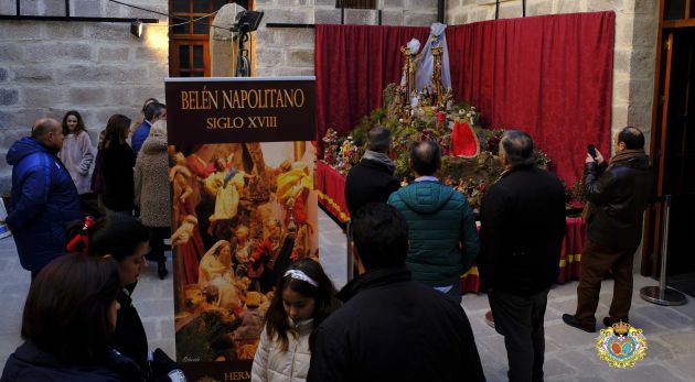 Inauguración del Belén Napolitano. Inauguración del Belén Napolitano.