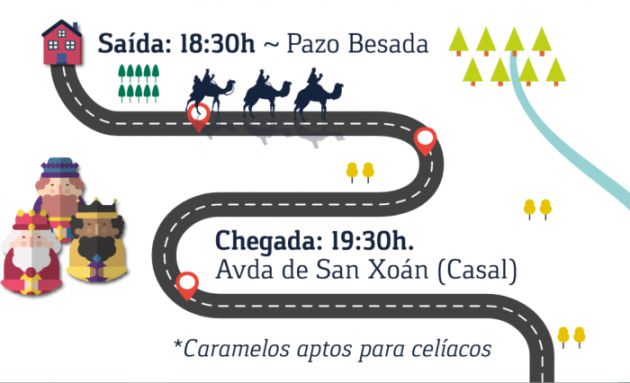 Cabalgatas de Reyes Magos:
horarios y recorridos Cabalgatas de Reyes Magos:
horarios y recorridos