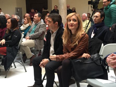 El presidente de la Diputación de Jaén, Francisco Reyes, y la secretaria general de UGT-Andalucía, Carmen Castilla El presidente de la Diputación de Jaén, Francisco Reyes, y la secretaria general de UGT-Andalucía, Carmen Castilla