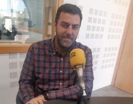 El director gerente de Spazio Cines, Raúl Serrano, en los estudios de la radio El director gerente de Spazio Cines, Raúl Serrano, en los estudios de la radio