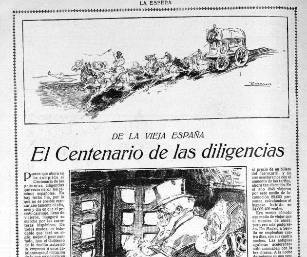 Artículo de la diligencia. Artículo de la diligencia.