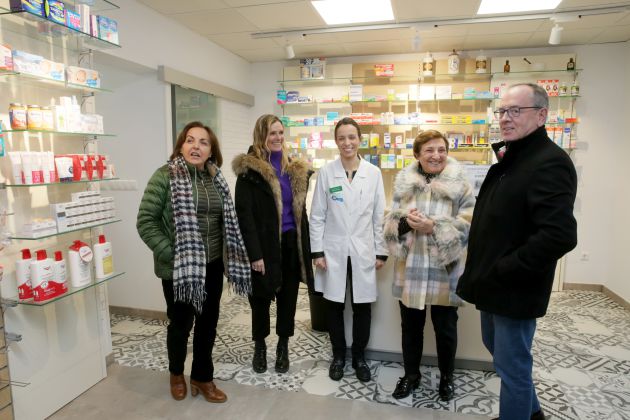 Interior de la farmacia. Interior de la farmacia.