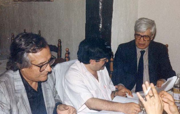 Raúl del Pozo, José Vicente Ávila y Meliano Peraile. Raúl del Pozo, José Vicente Ávila y Meliano Peraile.
