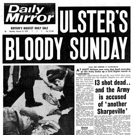 'Sunday Bloody Sunday', el domingo sangriento irlandés de U2 'Sunday Bloody Sunday', el domingo sangriento irlandés de U2