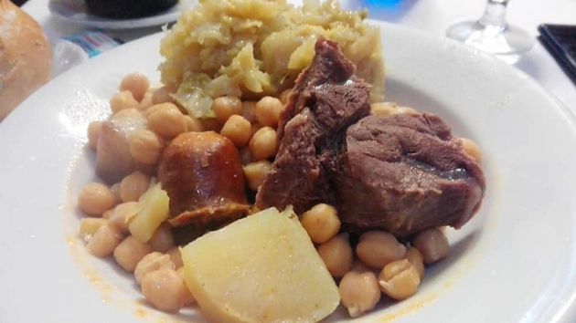 Segundo y tercer vuelco del cocido Segundo y tercer vuelco del cocido
