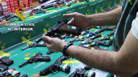 El mayor alijo de armas intervenido en Castilla-La Mancha El mayor alijo de armas intervenido en Castilla-La Mancha