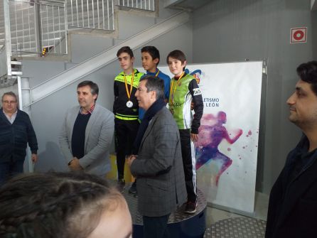 Uno de los podios de los ribereños en Salamanca. Uno de los podios de los ribereños en Salamanca.