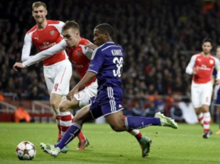 Kawaya se estrenó ante el Arsenal en la Liga de Campeones Kawaya se estrenó ante el Arsenal en la Liga de Campeones