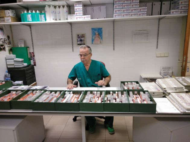Miguel Ángel Azaña, celador de Anatomía patológica Miguel Ángel Azaña, celador de Anatomía patológica