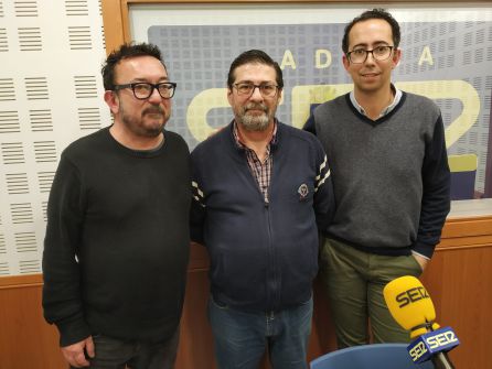 Juanjo Fernández Palomo, Carlos García Merino y José María Martín. Juanjo Fernández Palomo, Carlos García Merino y José María Martín.