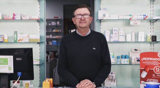 Ricardo, el farmacéutico de Almodóvar. Ricardo, el farmacéutico de Almodóvar.