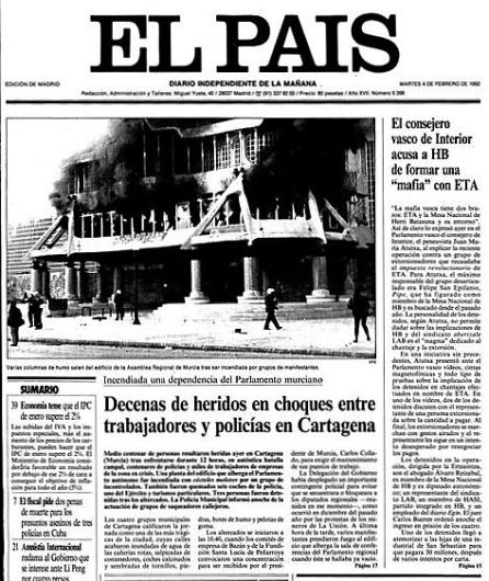 El día que ardió la Asamblea Regional El día que ardió la Asamblea Regional