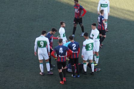 El partido tuvo fases intensas El partido tuvo fases intensas