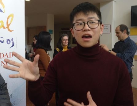 Zhong Hay Zhang, alumno de la USAL en Ávila Zhong Hay Zhang, alumno de la USAL en Ávila