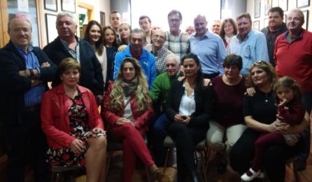 La actual ejecutiva del PSOE de Jódar, el día de su elección La actual ejecutiva del PSOE de Jódar, el día de su elección