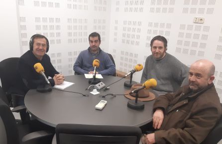De izquierda a derecha, Isidoro Ortega, Juan Pedro Rodríguez, Antonio Díaz y Bonifacio Sánchez, de la Comisión de la Memoria de Fuenlabrada. De izquierda a derecha, Isidoro Ortega, Juan Pedro Rodríguez, Antonio Díaz y Bonifacio Sánchez, de la Comisión de la Memoria de Fuenlabrada.