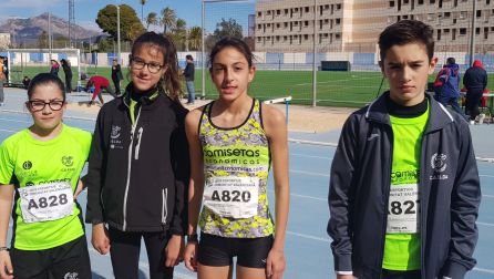 Jóvenes atletas en Sant Joan d´Alacant Jóvenes atletas en Sant Joan d´Alacant