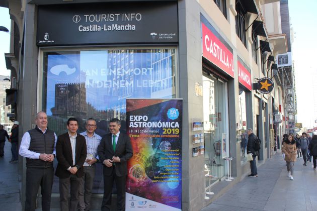La Expoastronómica 19 de Yebes se promociona en Madrid: La feria Expoastronómica '19 de Yebes se promociona en Madrid La Expoastronómica 19 de Yebes se promociona en Madrid: La feria Expoastronómica '19 de Yebes se promociona en Madrid
