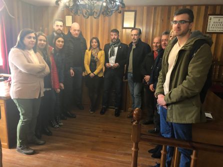 Reunión para lograr el apoyo insitucional contra la macrogranja porcina Reunión para lograr el apoyo insitucional contra la macrogranja porcina