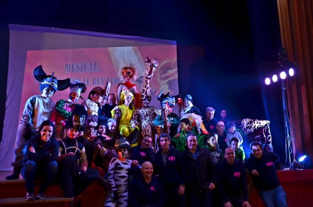 El Grupo de Teatro Valderas al completo El Grupo de Teatro Valderas al completo