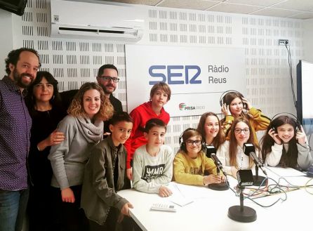 Foto de família del Dia de la Ràdio a Ràdio Reus Foto de família del Dia de la Ràdio a Ràdio Reus