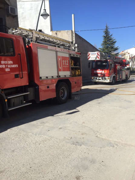 Importante incendio en una vivienda de Villacarrillo Importante incendio en una vivienda de Villacarrillo