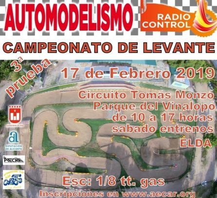 Cartel de la prueba Cartel de la prueba