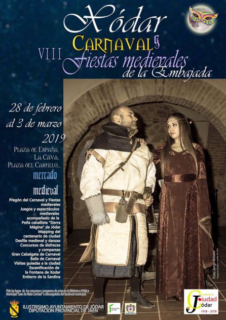 Cartel anunciador de las Fiestas Medievales y Carnaval Cartel anunciador de las Fiestas Medievales y Carnaval