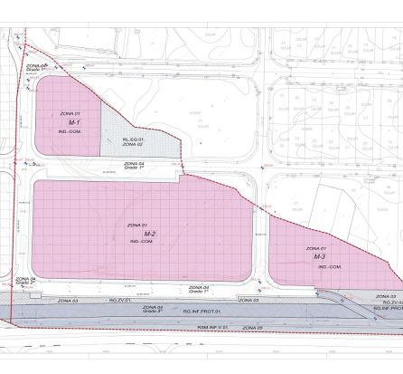 Plano de la nueva superficie comercial de la localidad Plano de la nueva superficie comercial de la localidad
