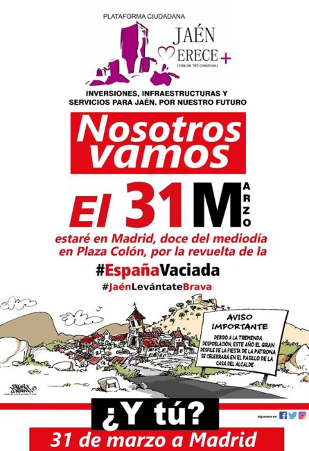 Se pone en marcha el calendario de movilizaciones por la A-32 Se pone en marcha el calendario de movilizaciones por la A-32