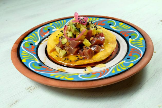 Ceviche de lomo negro de atún Ceviche de lomo negro de atún