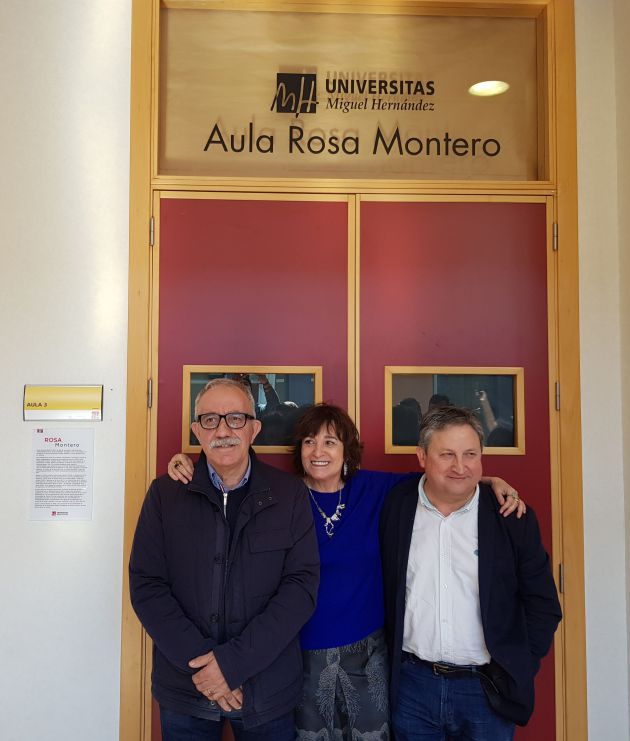 Rosa Montero visita la UMH Rosa Montero visita la UMH