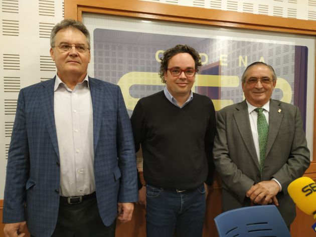 Francisco Muñoz, Antonio Rojas y Alfonso Otero. Francisco Muñoz, Antonio Rojas y Alfonso Otero.