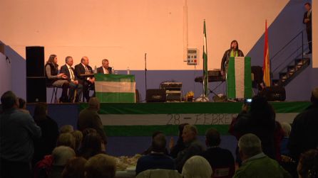 Acto de homenaje en el día de Andalucía Acto de homenaje en el día de Andalucía