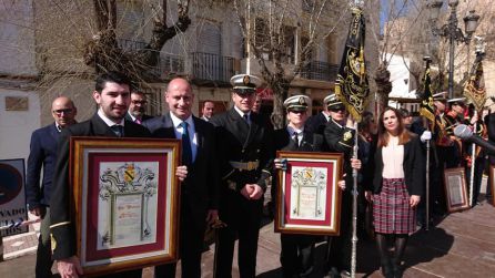 Momento del reconocimiento a la Banda de la Asunción Momento del reconocimiento a la Banda de la Asunción